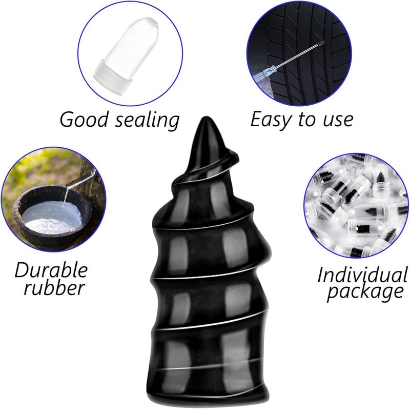 NACHLYNN 30 Pcs Tire Repair Nails Self-Tapping Screw Rubber Screw Fast Tool Self-Service Tire Repair Nail for Car Motorcycle Truck - Image 3